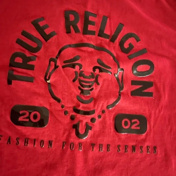 True Religion red Graphic Tee - Picture 4 of 6